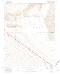 Indian Springs SE Nevada Historical topographic map, 1:24000 scale, 7.5 X 7.5 Minute, Year 1973