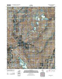 Indian Lakes Nevada Historical topographic map, 1:24000 scale, 7.5 X 7.5 Minute, Year 2011