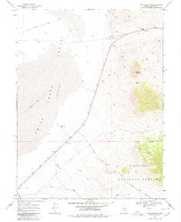 Iron Mountain Nevada Historical topographic map, 1:24000 scale, 7.5 X 7.5 Minute, Year 1969