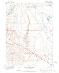 Iron Point Nevada Historical topographic map, 1:24000 scale, 7.5 X 7.5 Minute, Year 1965