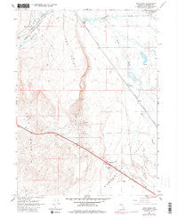 Iron Point Nevada Historical topographic map, 1:24000 scale, 7.5 X 7.5 Minute, Year 1965