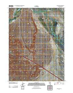Iron Point Nevada Historical topographic map, 1:24000 scale, 7.5 X 7.5 Minute, Year 2011