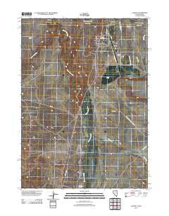 Jackpot Nevada Historical topographic map, 1:24000 scale, 7.5 X 7.5 Minute, Year 2012