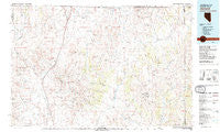 Jackpot Nevada Historical topographic map, 1:100000 scale, 30 X 60 Minute, Year 1982