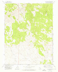Jacks Mountain Nevada Historical topographic map, 1:24000 scale, 7.5 X 7.5 Minute, Year 1973