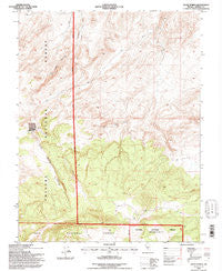 Jacks Spring Nevada Historical topographic map, 1:24000 scale, 7.5 X 7.5 Minute, Year 1994