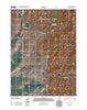 Jacks Peak Nevada Historical topographic map, 1:24000 scale, 7.5 X 7.5 Minute, Year 2012