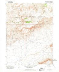 Jake Creek Mtn Nevada Historical topographic map, 1:24000 scale, 7.5 X 7.5 Minute, Year 1965