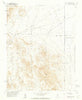 Jangle Ridge Nevada Historical topographic map, 1:24000 scale, 7.5 X 7.5 Minute, Year 1961