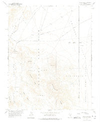 Jangle Ridge Nevada Historical topographic map, 1:24000 scale, 7.5 X 7.5 Minute, Year 1961