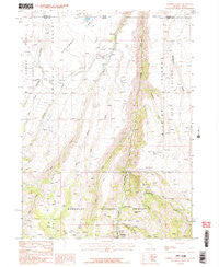 Jarbidge North Nevada Historical topographic map, 1:24000 scale, 7.5 X 7.5 Minute, Year 1986