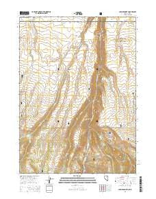 Jarbidge North Nevada Current topographic map, 1:24000 scale, 7.5 X 7.5 Minute, Year 2014