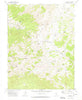 Jefferson Nevada Historical topographic map, 1:24000 scale, 7.5 X 7.5 Minute, Year 1971