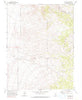 Jet Spring Nevada Historical topographic map, 1:24000 scale, 7.5 X 7.5 Minute, Year 1971