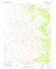 Jet Spring Nevada Historical topographic map, 1:24000 scale, 7.5 X 7.5 Minute, Year 1971