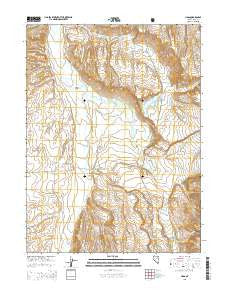 Jiggs Nevada Current topographic map, 1:24000 scale, 7.5 X 7.5 Minute, Year 2015