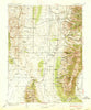 Jiggs Nevada Historical topographic map, 1:125000 scale, 30 X 30 Minute, Year 1937