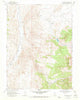 Joe Eason Mtn Nevada Historical topographic map, 1:24000 scale, 7.5 X 7.5 Minute, Year 1969