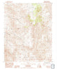 Jumbo Peak Nevada Historical topographic map, 1:24000 scale, 7.5 X 7.5 Minute, Year 1983