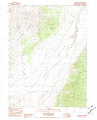 Junction Well Nevada Historical topographic map, 1:24000 scale, 7.5 X 7.5 Minute, Year 1982