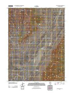 Junction Well Nevada Historical topographic map, 1:24000 scale, 7.5 X 7.5 Minute, Year 2012