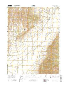 Junction Well Nevada Current topographic map, 1:24000 scale, 7.5 X 7.5 Minute, Year 2014