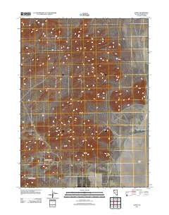 Jungo Nevada Historical topographic map, 1:24000 scale, 7.5 X 7.5 Minute, Year 2011