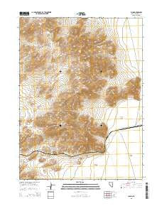 Jungo Nevada Current topographic map, 1:24000 scale, 7.5 X 7.5 Minute, Year 2015