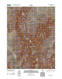 Juniper Peak Nevada Historical topographic map, 1:24000 scale, 7.5 X 7.5 Minute, Year 2011