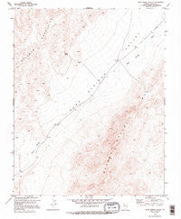 Kane Spring Valley Nevada Historical topographic map, 1:24000 scale, 7.5 X 7.5 Minute, Year 1969