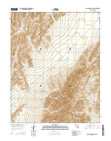 Kane Springs Valley Nevada Current topographic map, 1:24000 scale, 7.5 X 7.5 Minute, Year 2015