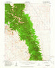 Kawich Peak Nevada Historical topographic map, 1:62500 scale, 15 X 15 Minute, Year 1952