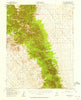Kawich Peak Nevada Historical topographic map, 1:62500 scale, 15 X 15 Minute, Year 1952