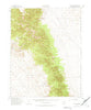 Kawich Peak Nevada Historical topographic map, 1:62500 scale, 15 X 15 Minute, Year 1952