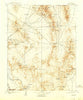 Kawich Nevada Historical topographic map, 1:250000 scale, 1 X 1 Degree, Year 1908