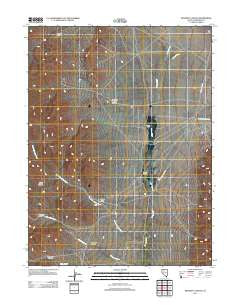 Kennedy Canyon Nevada Historical topographic map, 1:24000 scale, 7.5 X 7.5 Minute, Year 2011