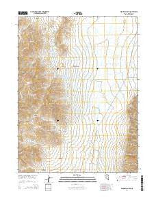 Kennedy Canyon Nevada Current topographic map, 1:24000 scale, 7.5 X 7.5 Minute, Year 2014