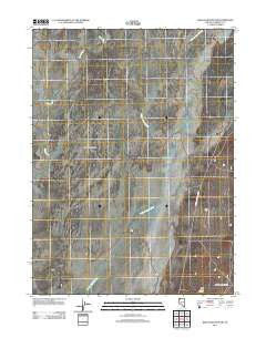 King Lear Peak NW Nevada Historical topographic map, 1:24000 scale, 7.5 X 7.5 Minute, Year 2011