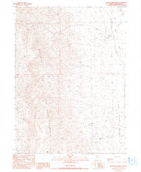 Kings River Ranch Nevada Historical topographic map, 1:24000 scale, 7.5 X 7.5 Minute, Year 1990