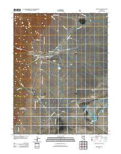 Kingston Nevada Historical topographic map, 1:24000 scale, 7.5 X 7.5 Minute, Year 2012
