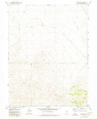 Kinkaid NW Nevada Historical topographic map, 1:24000 scale, 7.5 X 7.5 Minute, Year 1979