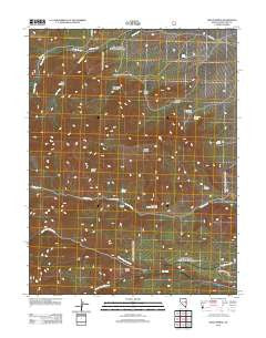Kious Spring Nevada Historical topographic map, 1:24000 scale, 7.5 X 7.5 Minute, Year 2012