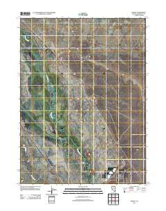 Knight Nevada Historical topographic map, 1:24000 scale, 7.5 X 7.5 Minute, Year 2011