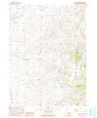 Knott Creek Nevada Historical topographic map, 1:24000 scale, 7.5 X 7.5 Minute, Year 1990