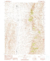 Kumiva Peak Nevada Historical topographic map, 1:24000 scale, 7.5 X 7.5 Minute, Year 1990