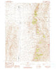 Kumiva Peak Nevada Historical topographic map, 1:24000 scale, 7.5 X 7.5 Minute, Year 1990