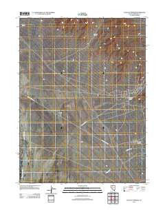 Kyle Hot Springs Nevada Historical topographic map, 1:24000 scale, 7.5 X 7.5 Minute, Year 2011