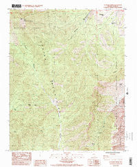 La Madre Spring Nevada Historical topographic map, 1:24000 scale, 7.5 X 7.5 Minute, Year 1984
