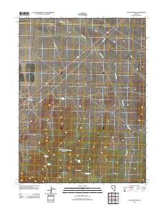 Lages Station Nevada Historical topographic map, 1:24000 scale, 7.5 X 7.5 Minute, Year 2012