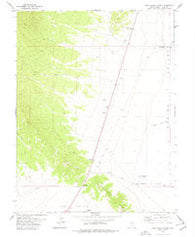 Lake Valley Summit Nevada Historical topographic map, 1:24000 scale, 7.5 X 7.5 Minute, Year 1978